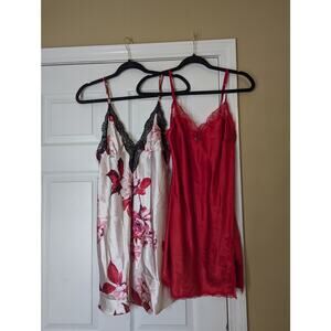Y2K Lingerie Slip Dress Bundle- Size Small- Victoria's Secret / Lilac & London